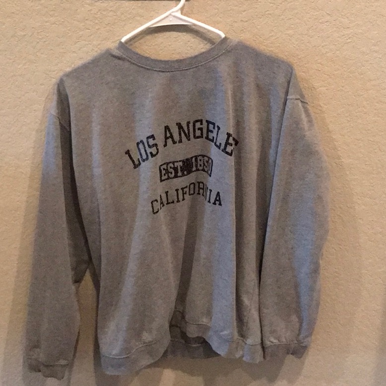 Los Angeles Sweatshirt In Grey